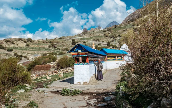 Annapurna Circuit Trek Nepálské Himálaje — Stock fotografie