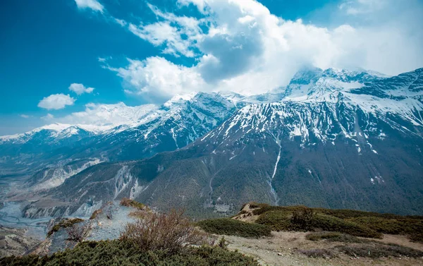 Annapurna Circuit Trek Himalaya Nepalí —  Fotos de Stock