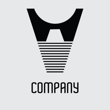 İşletme logosu vektör şablonu tasarımı