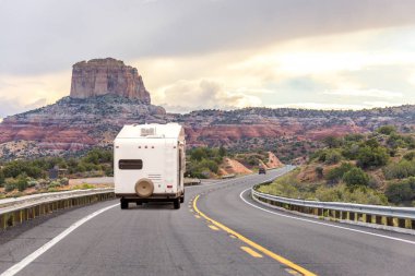 Monument Valley, Utah, Amerika giden karayolu