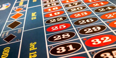 Bir Casino rulet masası