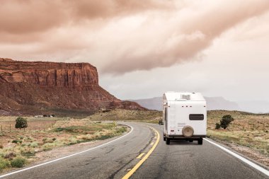 Monument Valley, Utah, Amerika giden karayolu