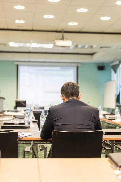 Företagskonferens Och Presentation Konferenssal — Stockfoto