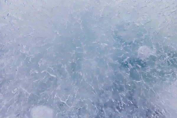 蓝色的冰背景 — 图库照片