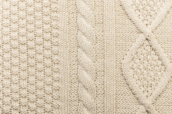 Knitting Wool Fabric Texture Background — Stock Photo, Image