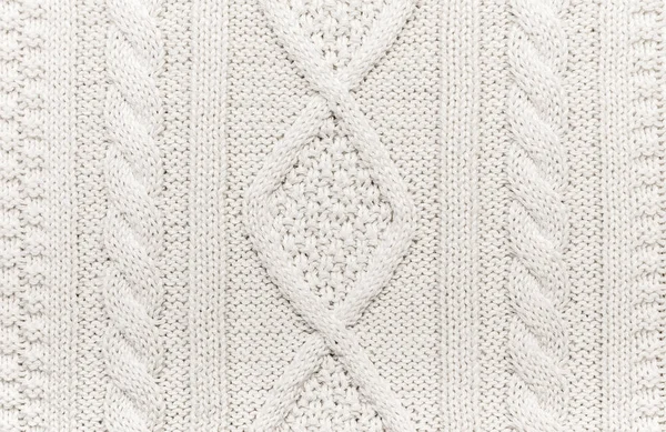 Knitting Wool Fabric Texture Background — Stock Photo, Image