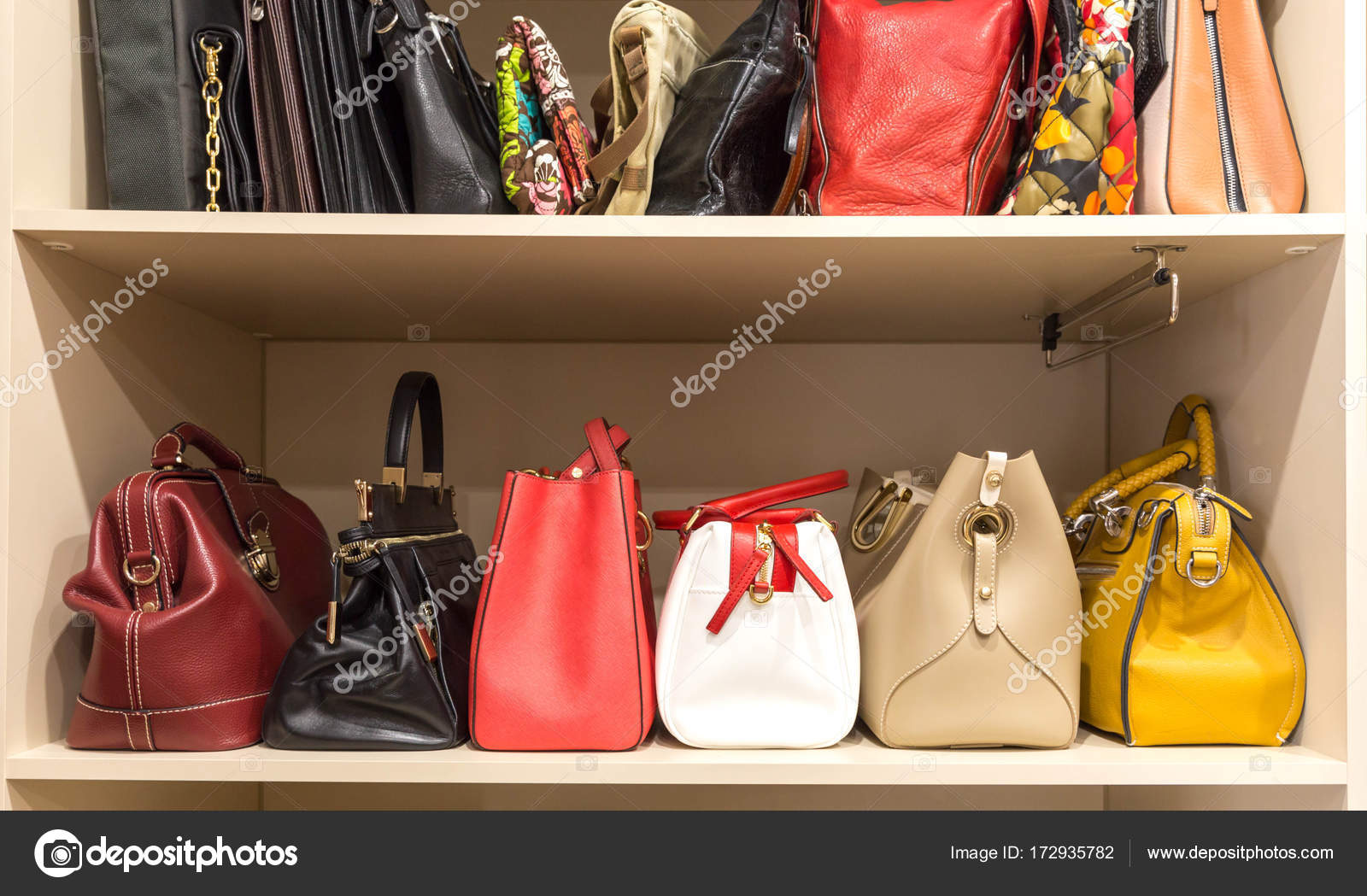 wardrobe for handbags