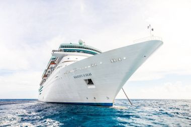 Nassau, Bahamalar - 06 Eylül 2014: Royal Caribbean's gemi, ,