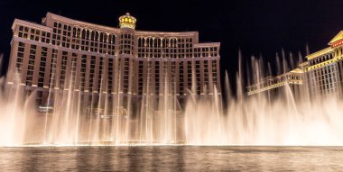 Las Vegas, Nevada - 29 Mayıs: Bellagio hotel 29 Mayıs 2015 yılında La