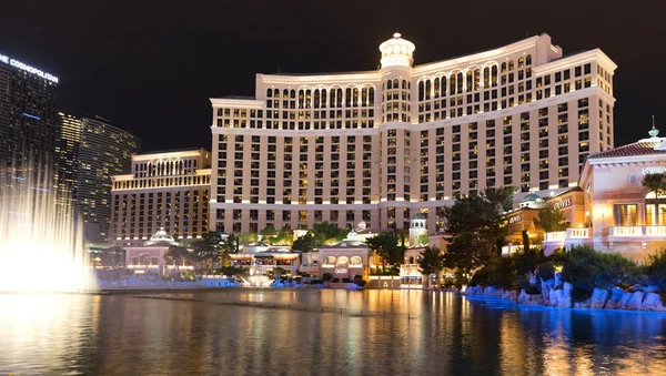 LAS VEGAS, NEVADA 29 พฤษภาคม: โรงแรม Bellagio ในวันที่ 29 พฤษภาคม 2015 ใน La — ภาพถ่ายสต็อก