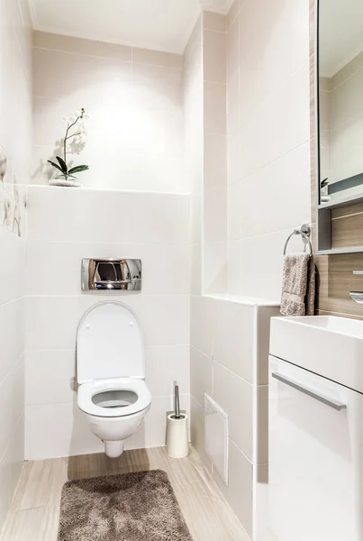 Bathroom with toilet in modern style — Stock Photo, Image