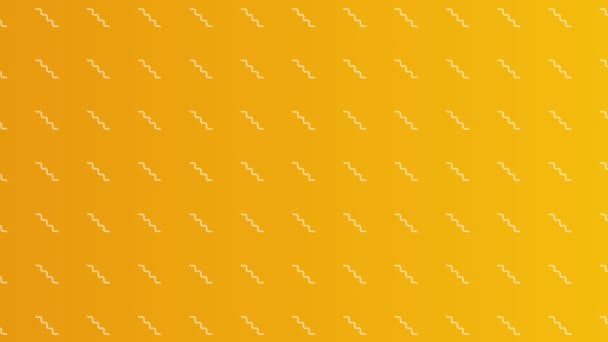 Background Pattern Yellow Lines — Stock Video