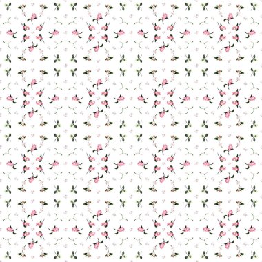 Kusursuz Noel desenli kış meyveleri suluboya çizimi