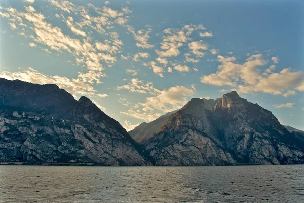 Beautiful Garda Lake Northern Italy Europe Lago Garda — стокове фото