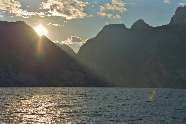 Vackra Gardasjön Norra Italien Europa Lago Garda — Stockfoto