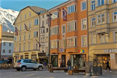 Innsbruck Avusturya 'da eski bir kasaba