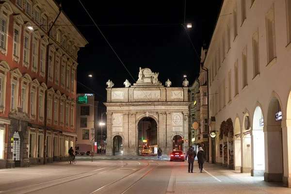 Casco Antiguo Innsbruck Austria — Foto de Stock