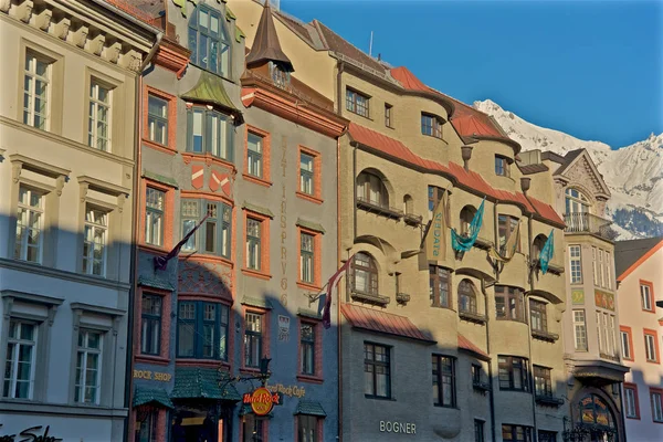 Casco Antiguo Innsbruck Austria — Foto de Stock