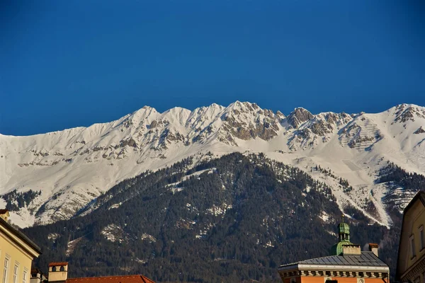 Gamlebyen Innsbruck Østerrike – stockfoto