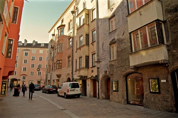 Oude Binnenstad Van Innsbruck Oostenrijk — Stockfoto