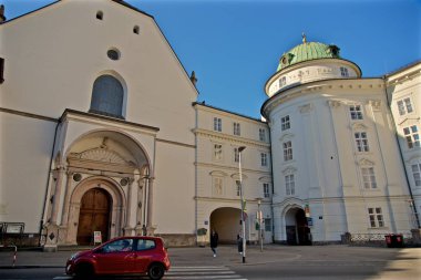 Innsbruck Avusturya şehir merkezinde