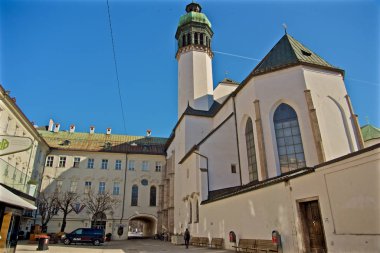 Innsbruck Avusturya şehir merkezinde