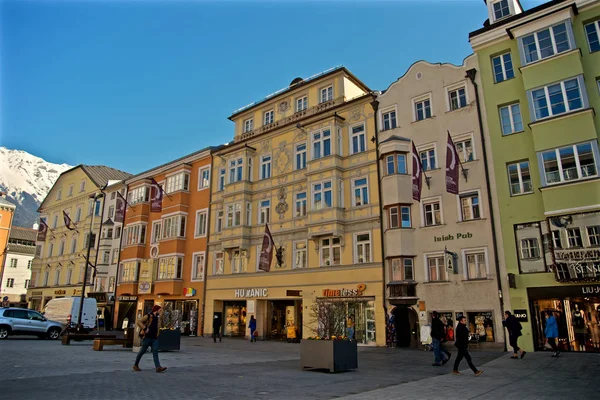Innsbruck Austria Centro Ciudad — Foto de Stock