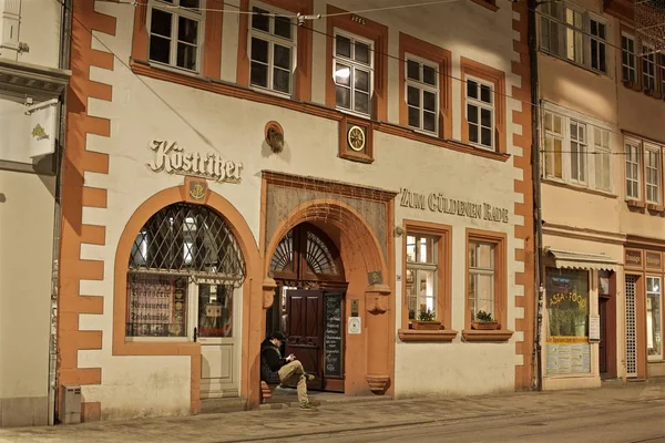 Beautiful Historic City Erfurt Thuringia Germany — Stock Photo, Image