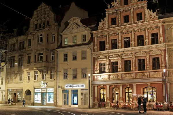 Cidade Histórica Bonita Erfurt Thuringia Alemanha — Fotografia de Stock