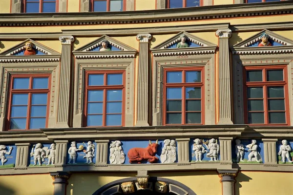 Hermosa Ciudad Histórica Erfurt Turingia Alemania — Foto de Stock