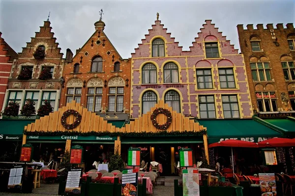 Beatiful Historical City Center Brugge Brugges Belgium — Stock Photo, Image