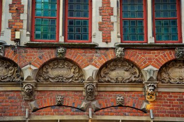 Beatiful historical city center of Brugge / Brugges, Belgium