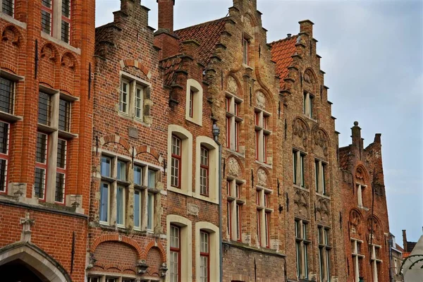 Ужасный Исторический Центр Брюгге Бельгия — стоковое фото