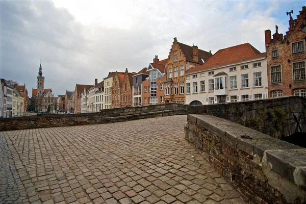 Beatiful Historical City Center Brugge Brugges Belgium — Stok fotoğraf