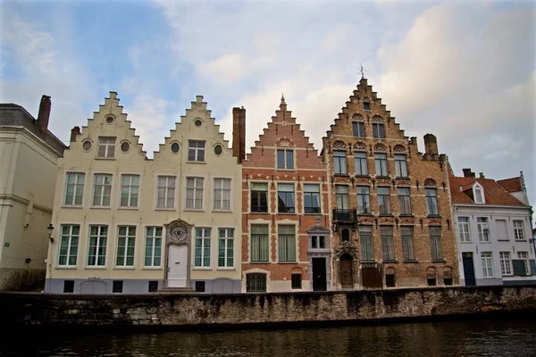 Beatiful Centro Histórico Cidade Brugge Brugges Bélgica — Fotografia de Stock