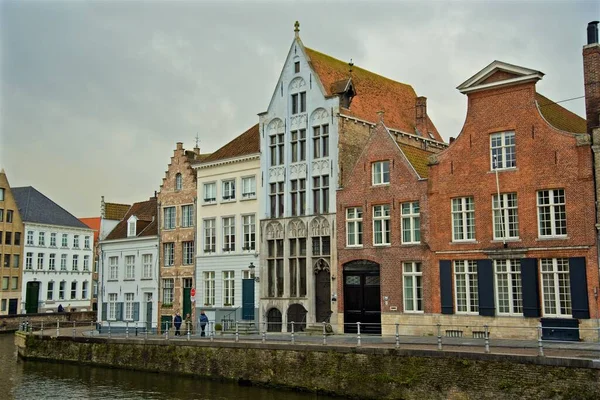 Beatiful Centro Histórico Cidade Brugge Brugges Bélgica — Fotografia de Stock