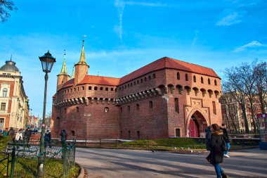 Krakow tarihi merkezi Polonya