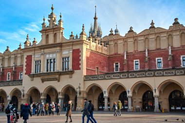Krakow tarihi merkezi Polonya