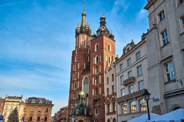 Krakow tarihi merkezi Polonya