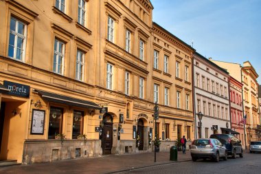 Krakow tarihi merkezi Polonya