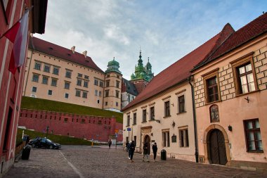 Krakow tarihi merkezi Polonya