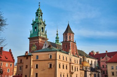 Krakow tarihi merkezi Polonya