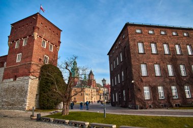 Krakow tarihi merkezi Polonya