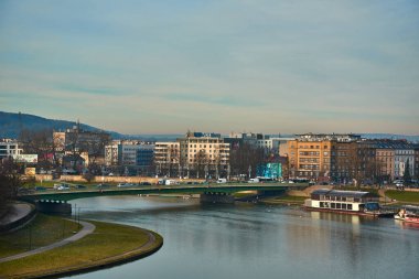Krakow tarihi merkezi Polonya