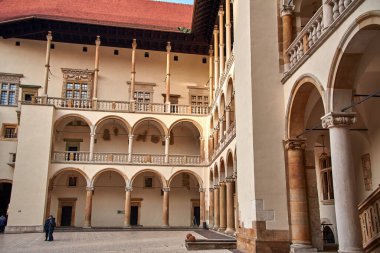 Krakow tarihi merkezi Polonya