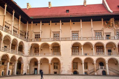 Krakow tarihi merkezi Polonya