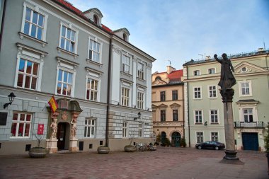 Krakow tarihi merkezi Polonya