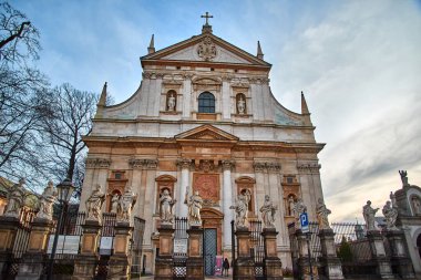 Krakow tarihi merkezi Polonya