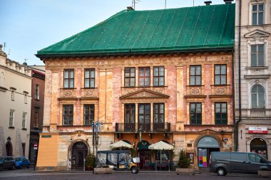 Krakow tarihi merkezi Polonya