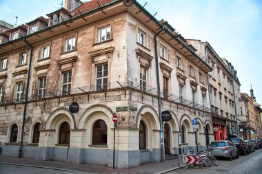 Krakow tarihi merkezi Polonya